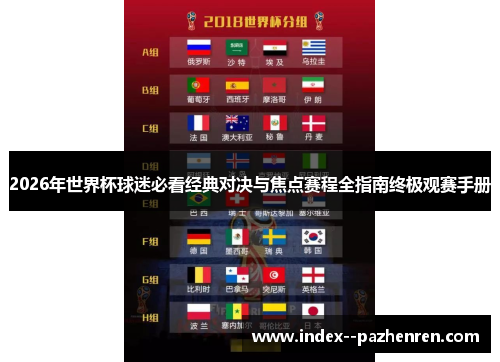 2026年世界杯球迷必看经典对决与焦点赛程全指南终极观赛手册 2026年世界杯球迷必看经典对决与焦点赛程全指南终极观赛手册